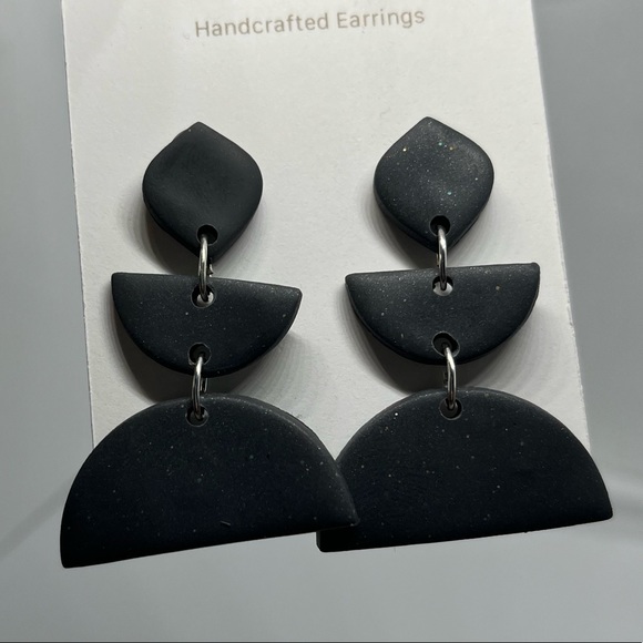 Handcrafted Clay Earrings - Picture 7 of 9